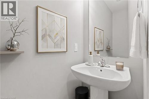 Virtually Staged - 13 Aqua Lane, Hamilton, ON - Indoor Photo Showing Bathroom