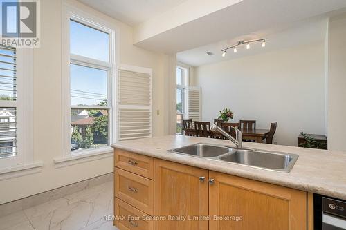 36 Saint Marie Street, Collingwood, ON - Indoor Photo Showing Kitchen With Double Sink
