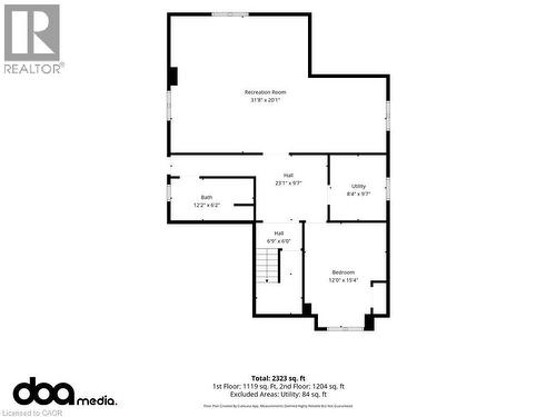 Floor plan - 33 Jane Street, Smithville, ON - Other