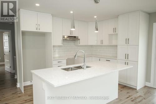 22 Glenco Road, South Stormont, ON - Indoor Photo Showing Kitchen With Double Sink With Upgraded Kitchen