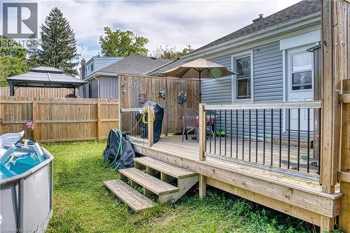 backyard - 80 Carling Terrace, Wingham, ON - Outdoor With Deck Patio Veranda