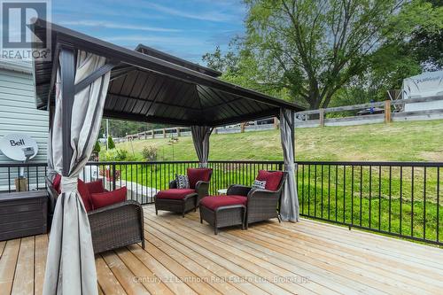 Back Deck - 25 - 484 Frankford Stirling Road, Quinte West (Sidney Ward), ON - Outdoor With Deck Patio Veranda With Exterior