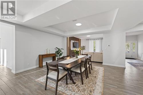 5381 Desmarais, Sudbury, ON - Indoor Photo Showing Dining Room