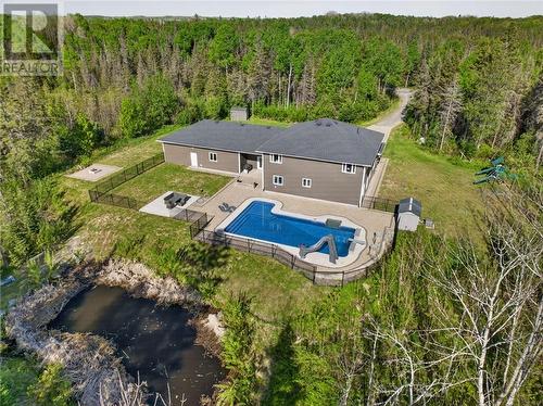 5381 Desmarais, Sudbury, ON - Outdoor With In Ground Pool With View