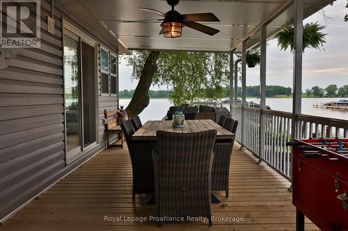 127 - 1024 County Road 12, Prince Edward County (Hallowell Ward), ON - Outdoor With Body Of Water With Deck Patio Veranda With Exterior