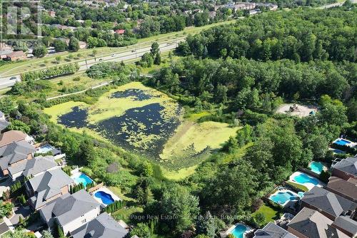 2054 Westmount Drive, Oakville (Wm Westmount), ON - Outdoor With In Ground Pool With View