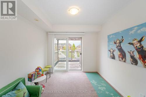 Den is Perfect for a Kids Playroom, Office or Gym - 3,4 - 3375 Thomas Street, Mississauga, ON - Indoor Photo Showing Other Room