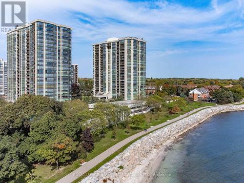 1601 - 2180 Marine Drive, Oakville, ON - Outdoor With Body Of Water With Facade