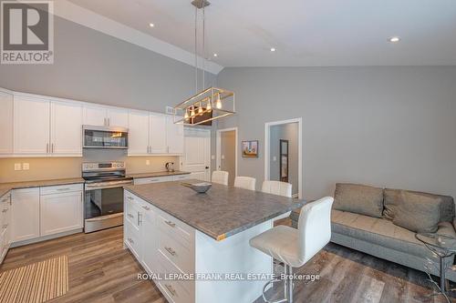 24 Ted'S Lane, Trent Lakes, ON - Indoor Photo Showing Kitchen With Stainless Steel Kitchen