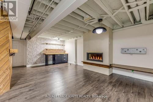 64 Templewood Drive, Kitchener, ON - Indoor Photo Showing Living Room With Fireplace