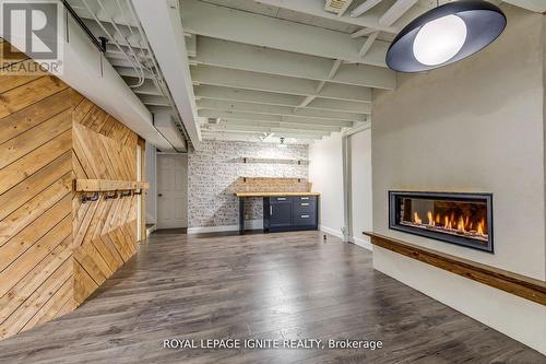 64 Templewood Drive, Kitchener, ON - Indoor Photo Showing Living Room With Fireplace