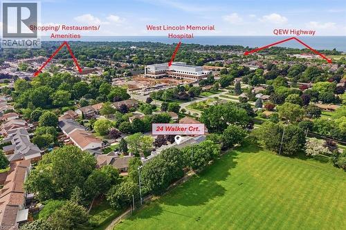 24 Walker Court, Grimsby, ON - Outdoor With View
