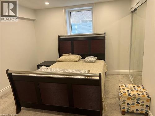 252 Raymond Road Unit# Lower, Ancaster, ON - Indoor Photo Showing Bedroom