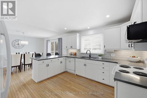 4318 County Road 6, Stone Mills (Stone Mills), ON - Indoor Photo Showing Kitchen With Double Sink