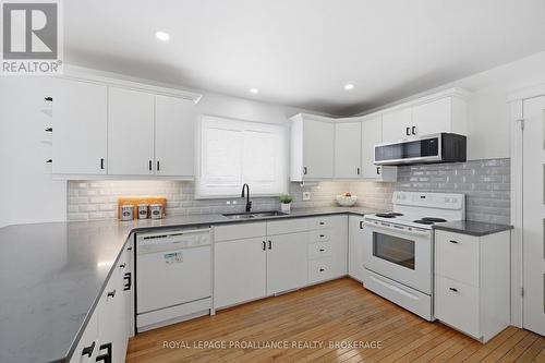 4318 County Road 6, Stone Mills (Stone Mills), ON - Indoor Photo Showing Kitchen With Double Sink