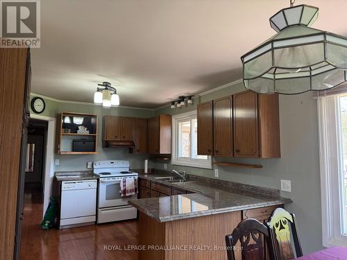 81 Scuttlehole Road, Belleville (Thurlow Ward), ON - Indoor Photo Showing Kitchen With Double Sink