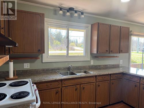 81 Scuttlehole Road, Belleville (Thurlow Ward), ON - Indoor Photo Showing Kitchen With Double Sink