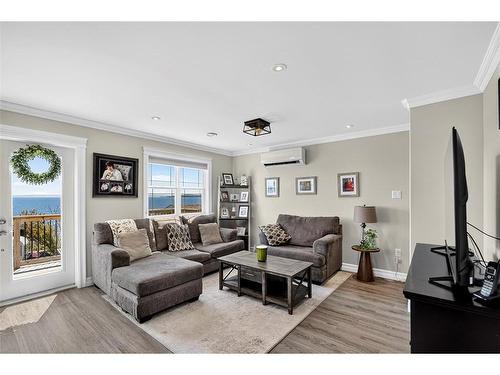 13 The Green Road, Upper Island Cove, NL - Indoor Photo Showing Living Room