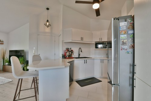 Cuisine - 301-14595 Rue Sherbrooke E., Montréal (Rivière-Des-Prairies/Pointe-Aux-Trembles), QC - Indoor Photo Showing Kitchen