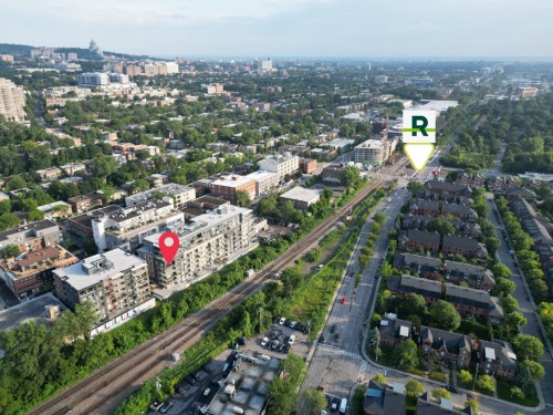 Aerial View - 410-245 Ch. Bates, Mont-Royal, QC - Outdoor With View