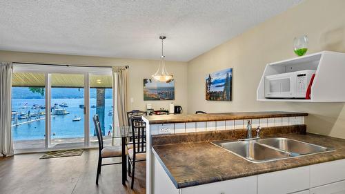 7-7732 Squilax-Anglemont Road, Anglemont, BC - Indoor Photo Showing Kitchen With Double Sink