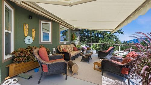 594 Mountain Drive, Vernon, BC - Outdoor With Deck Patio Veranda With Exterior