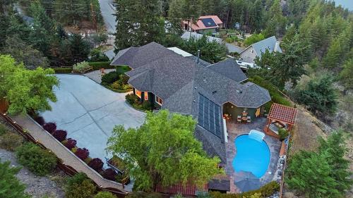 594 Mountain Drive, Vernon, BC - Outdoor With In Ground Pool