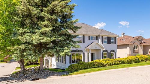 3077 Quail Crescent, Kelowna, BC - Outdoor With Facade