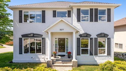 3077 Quail Crescent, Kelowna, BC - Outdoor With Facade