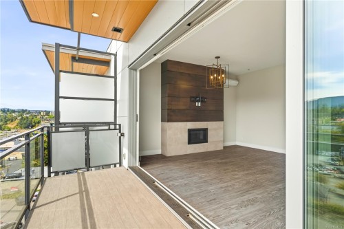 #607-91 Chapel St, Nanaimo, BC - Outdoor With Balcony With Exterior