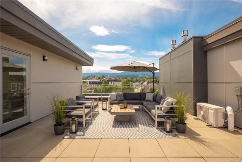 #607-91 Chapel St, Nanaimo, BC - Outdoor With Deck Patio Veranda With Exterior
