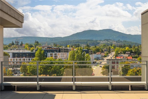 #607-91 Chapel St, Nanaimo, BC - Outdoor With Balcony With View