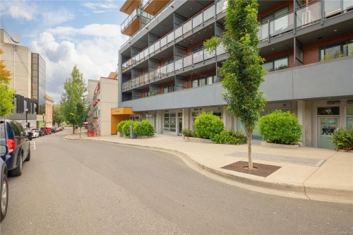 #607-91 Chapel St, Nanaimo, BC - Outdoor With Balcony