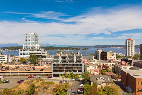 #607-91 Chapel St, Nanaimo, BC - Outdoor With Body Of Water With View