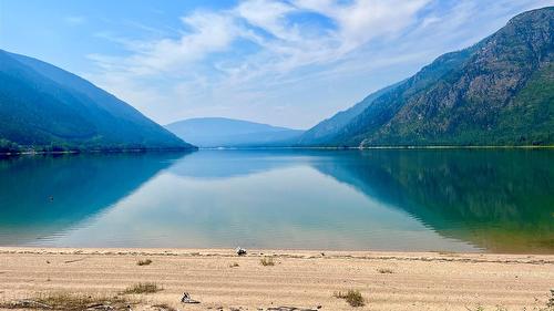 118 Baker Road, Burton, BC - Outdoor With Body Of Water With View