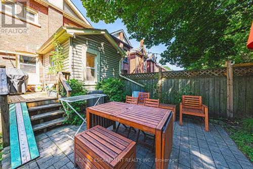 30 Cumberland Avenue, Hamilton, ON - Outdoor With Deck Patio Veranda