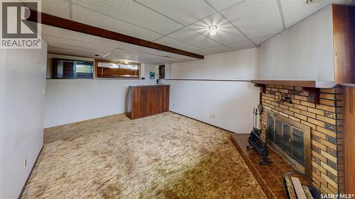 6524 Dewdney Avenue, Regina, SK - Indoor With Fireplace