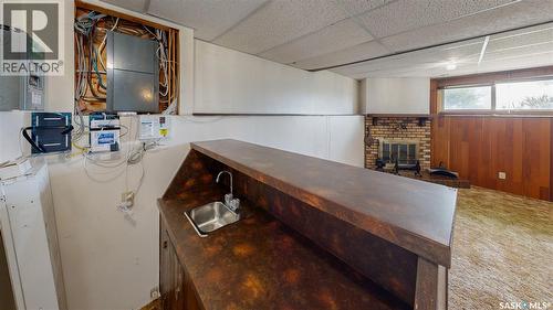 6524 Dewdney Avenue, Regina, SK - Indoor With Fireplace