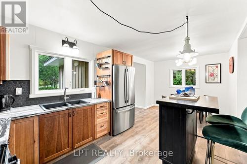 23 Basswood Drive, Kawartha Lakes, ON - Indoor Photo Showing Kitchen With Double Sink