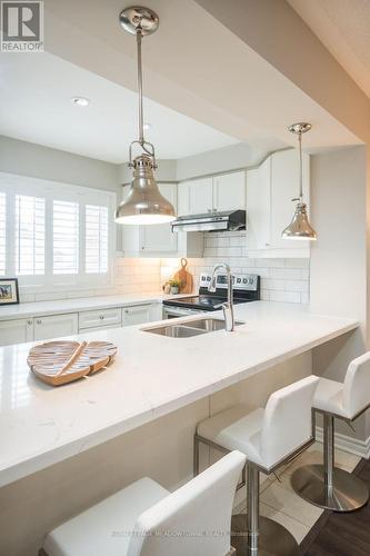 298 Reis Place, Milton, ON - Indoor Photo Showing Kitchen With Double Sink With Upgraded Kitchen