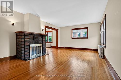 102 Havelock Street, Cobourg, ON - Indoor Photo Showing Living Room With Fireplace