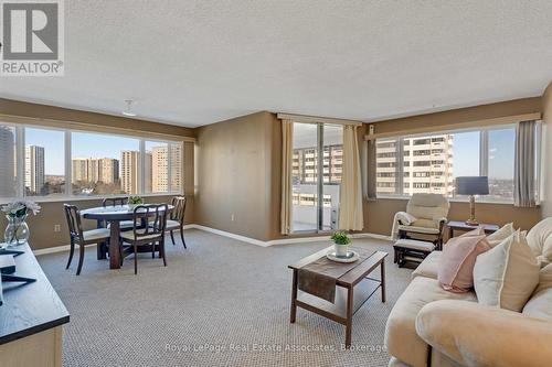 912 - 50 Elm Drive E, Mississauga, ON - Indoor Photo Showing Living Room