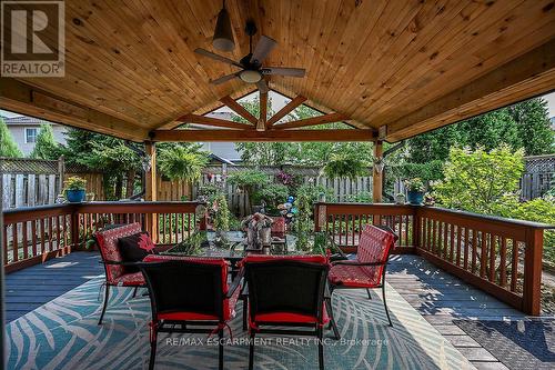 25 Eric Burke Court, Hamilton, ON - Outdoor With Deck Patio Veranda With Exterior