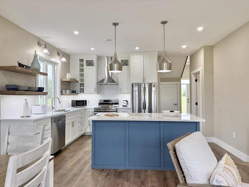 32 Blue Heron Crescent, North Rustico, PE - Indoor Photo Showing Kitchen With Stainless Steel Kitchen With Upgraded Kitchen