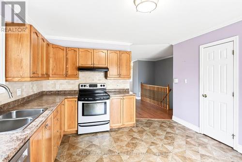 186 Mclaughlin Road, Kawartha Lakes (Lindsay), ON - Indoor Photo Showing Kitchen With Double Sink