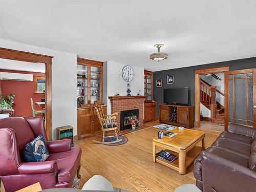 222 Church Street, Summerside, PE - Indoor Photo Showing Living Room With Fireplace