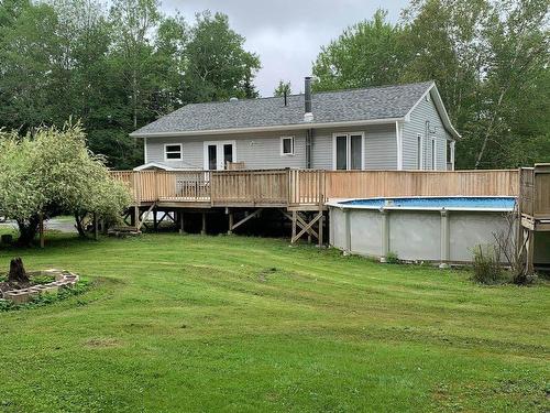 21 Withrow Drive, Belnan, NS - Outdoor With Above Ground Pool With Backyard