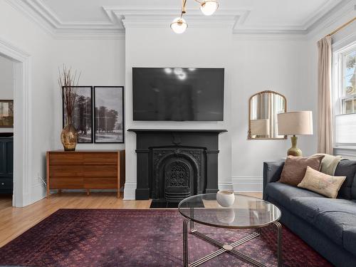 1314 & 1316 Dresden Row, Halifax, NS - Indoor Photo Showing Living Room With Fireplace