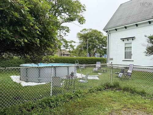 55 Forest Street, Yarmouth, NS - Outdoor With Above Ground Pool