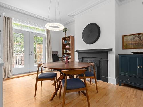 1314 & 1316 Dresden Row, Halifax, NS - Indoor Photo Showing Dining Room With Fireplace